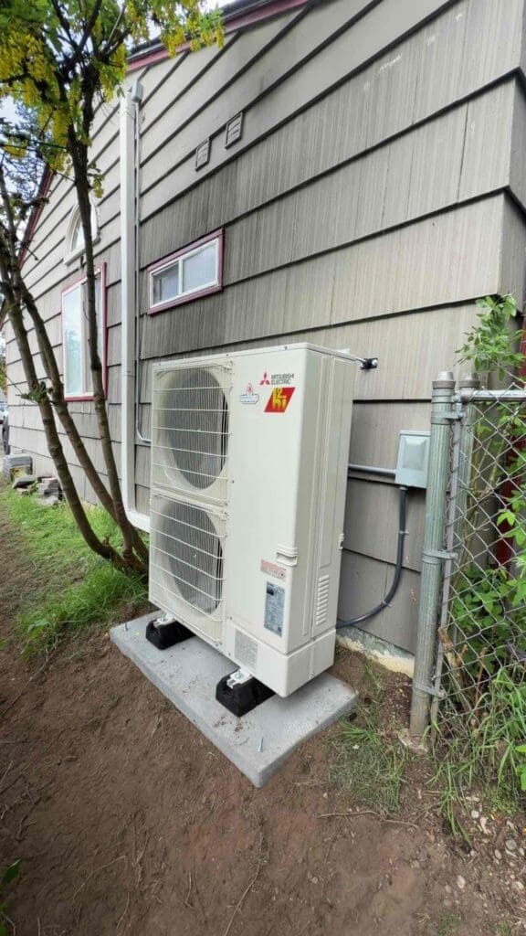 Mitsubishi Cold Climate Install