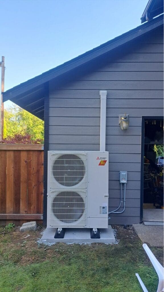 mitsubishi hyper heat installation